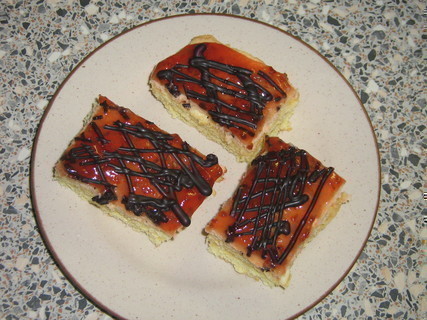 FOTKA - Pudingov ezy s malinovou marmeldou