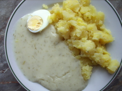 FOTKA - Koprov omka s vejcem