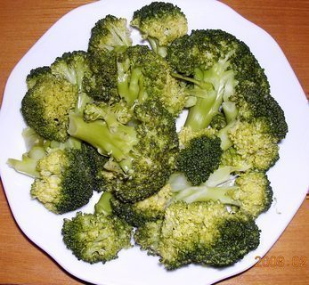 FOTKA - Vaen brokolice nad prou