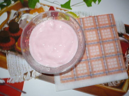 FOTKA - Domc jahodov jogurt