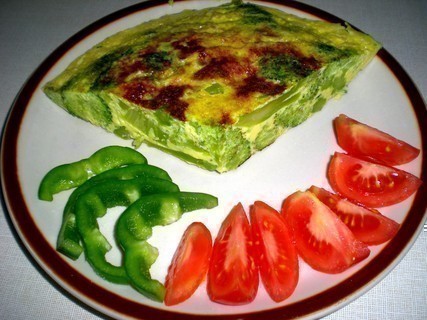 FOTKA - Vajen omeleta s brokolic