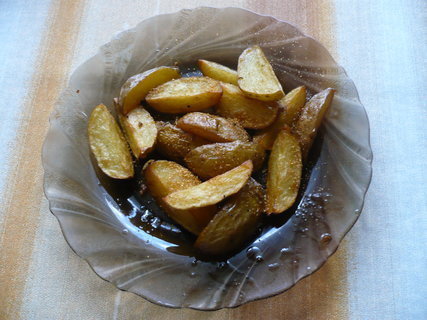 FOTKA - Americk brambory peen s esnekem