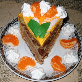 FOTKA - okoldovo-mandarinkov dort 