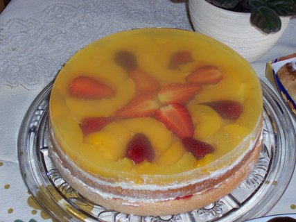 FOTKA - lehakovo-ovocn dort se elatinou