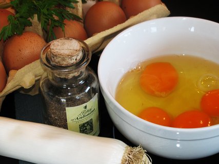FOTKA - Vajen omeleta s prkem