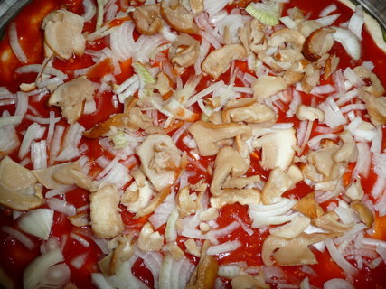 FOTKA - Pizza s houbami