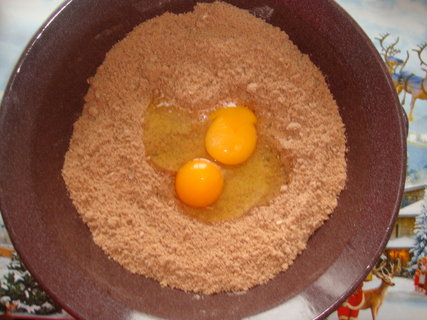 FOTKA - Kakaov cukrov s mandlovm krmem