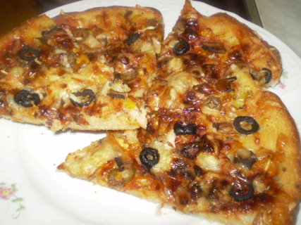 FOTKA - Paprikov pizza s olivami
