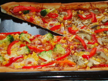 FOTKA - Rychl tsto na pizzu z kypcho prku