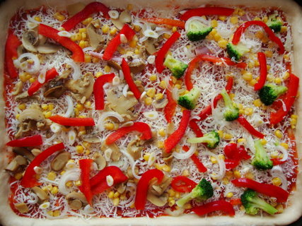 FOTKA - esnekov pizza z listovho tsta