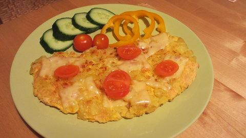FOTKA - Omeleta ze zbylch brambor