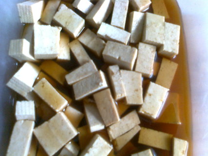 FOTKA - Rychl tofu na cibulce