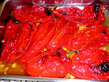 FOTKA - Grilovan papriky s esnekem
