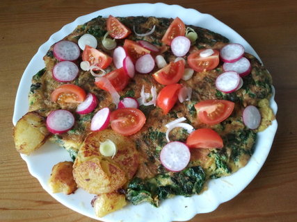 FOTKA - pentov omeleta s duenou unkou