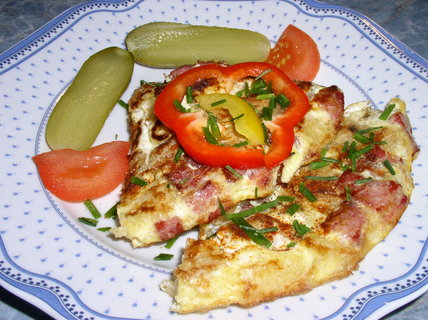 FOTKA - Omeleta z houskovch knedlk