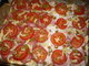 Feferonkov pizza s rajaty a olivami