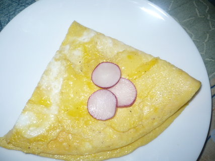 FOTKA - Omeleta s eidamem, nivou a s paitkou