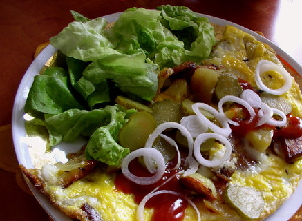 FOTKA - Bramborov omeleta s vejci