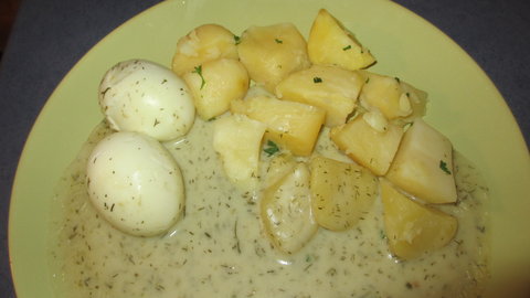 FOTKA - Koprov omka s vejcem
