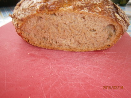 FOTKA - Celozrnn domc chleba bez pekrny