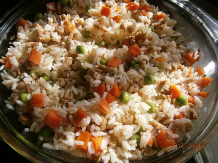 FOTKA - Sojov maso - rizoto s asijskou zeleninou 