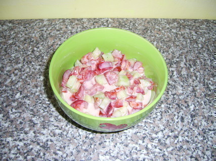 FOTKA - Zeleninov salt s jogurtem s provenslskm koenm