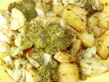 FOTKA - Zapeen kvtk, brokolice a brambory