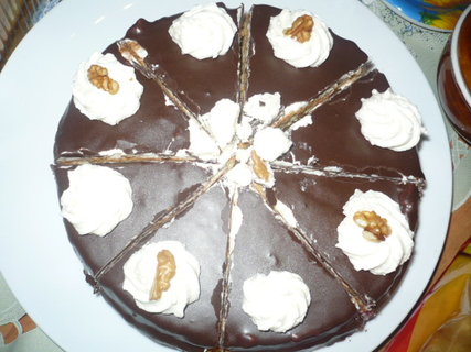 FOTKA - Vanilkovo-okoldov dort