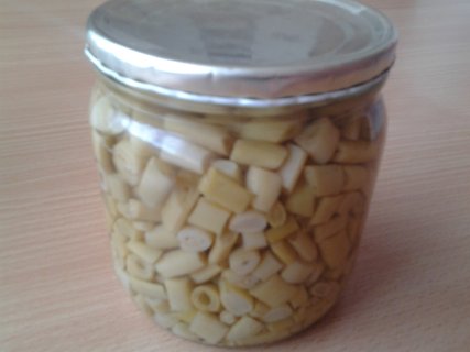FOTKA - Sterilovan fazolky v sladkokyselm nlevu
