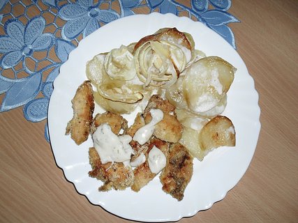 FOTKA - Zapeen brambory se smetanou