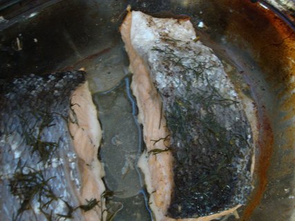 FOTKA - Pikantn losos s chilli, tyminem a vnem