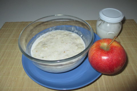 FOTKA - Jogurt s jablky