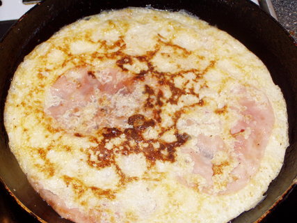 FOTKA - Vajen omeleta se salmem a srem