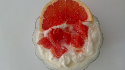 FOTKA - Grapefruitov jogurt