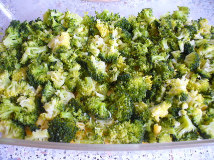 FOTKA - Brokolice zapeen s tstovinami