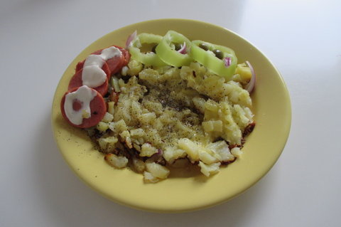 FOTKA - Omeleta ze zbylch brambor