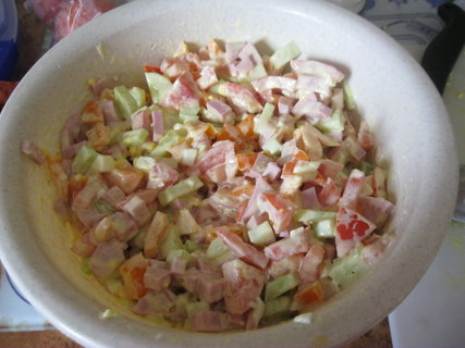 FOTKA - Mchan salt se zeleninou a vejci