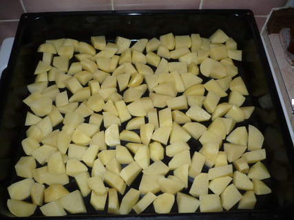 FOTKA - Peen brambory s esnekem a cibul