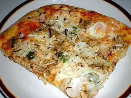 FOTKA - Pizza se sardelkami a unkou