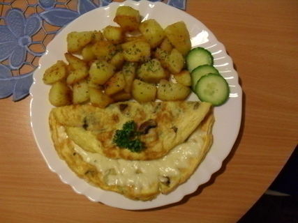 FOTKA - Srov omeleta s cibulovou nat
