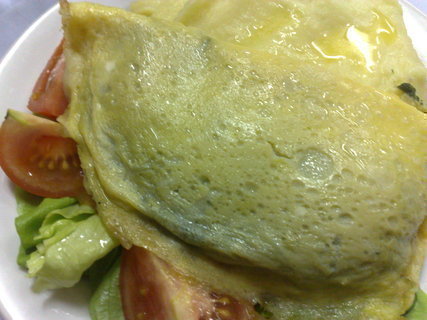 FOTKA - Zeleninov omeleta se srem
