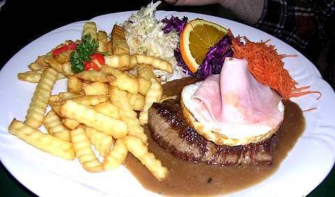FOTKA - Anglick biftek s vejcem