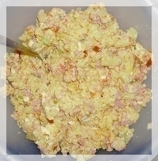FOTKA - Bramborov salt s vejci a majonzou