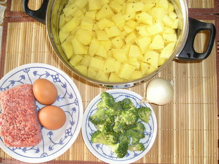 FOTKA - Zapeen brambory s masem a se lehakou