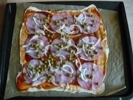 FOTKA - Rychl pizza z lstkovho tsta