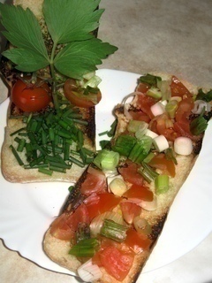 FOTKA - Tomatov bruschetta Hellmanns