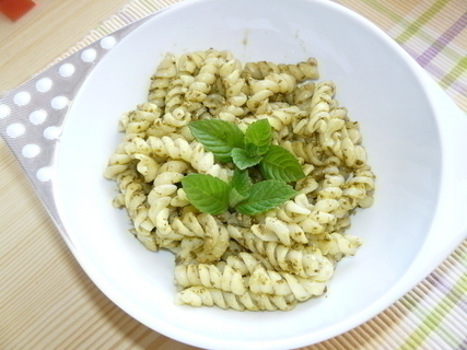 FOTKA - Domc pesto s tstovinami