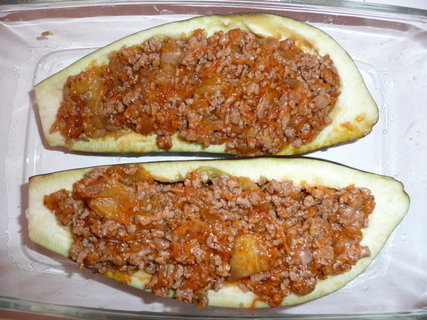FOTKA - Plnn lilek s mletm masem