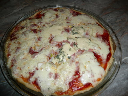 FOTKA - Rychl salmov pizza