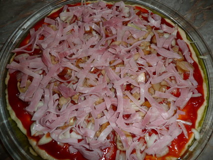 FOTKA - Pizza se unkou a ampiony